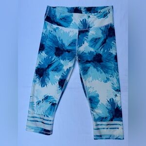 Fabletics Blue and White Patterned Leggings